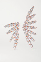 Thumbnail for your product : Melissa Kaye Maya 18-karat Rose Gold Diamond Earrings