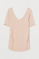 Thumbnail for your product : H&M MAMA Ribbed top