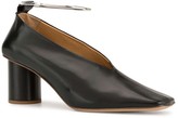 Thumbnail for your product : Jil Sander Metallic Ankle Cuff Pumps