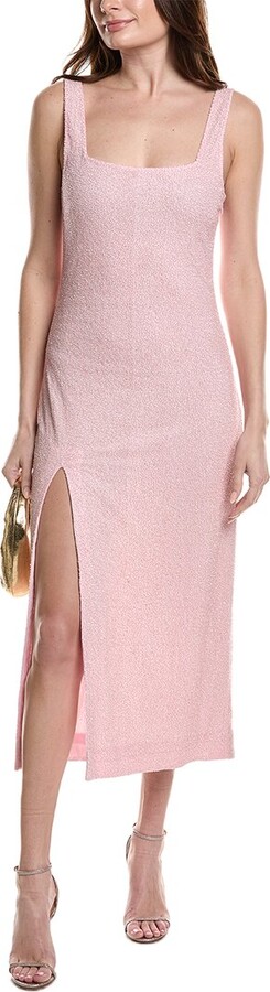 STAUD Le Sable Midi Dress