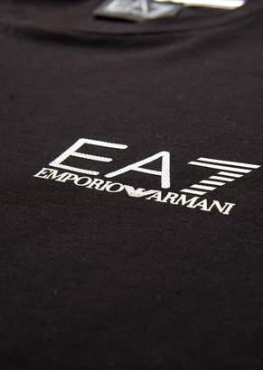 Emporio Armani Ea7 Stretch Jersey Crew-Neck T-Shirt