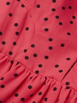 Thumbnail for your product : Rebecca Vallance Holliday Polka Dot Midi Dress