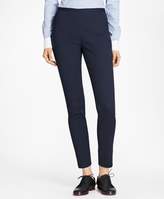 Thumbnail for your product : Brooks Brothers Petite Stretch Cotton Jacquard Slim-Fit Pants