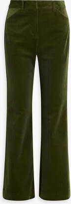 Iris & Ink Susan organic stretch-cotton corduroy bootcut pants