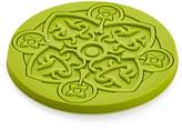 Thumbnail for your product : Crate & Barrel Medallion Green Coaster