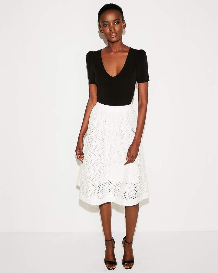 express eyelet skirt