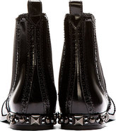 Thumbnail for your product : Dolce & Gabbana Black Leather Chelsea Boots