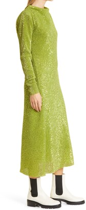 Stine Goya Alana Sequin Long Sleeve Dress - ShopStyle