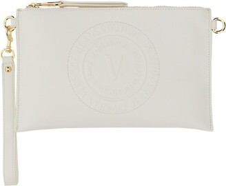 Versace Jeans Couture Logo-Debossed Zipped Crossbody Bag