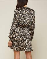 Thumbnail for your product : Juicy Couture Soft Focus Floral Hammered Silk Shirtdress