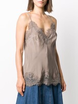 Thumbnail for your product : Gold Hawk Scalloped Lace Vest Top