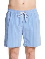 Thumbnail for your product : Onia Charles Striped Swim Trunks
