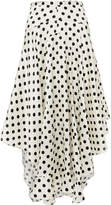 Thumbnail for your product : Caroline Constas Polka Dot Flounce Skirt
