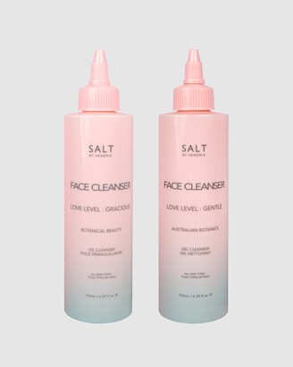 SALT BY HENDRIX Women's Pink Makeup Removers - Double Cleanse Set