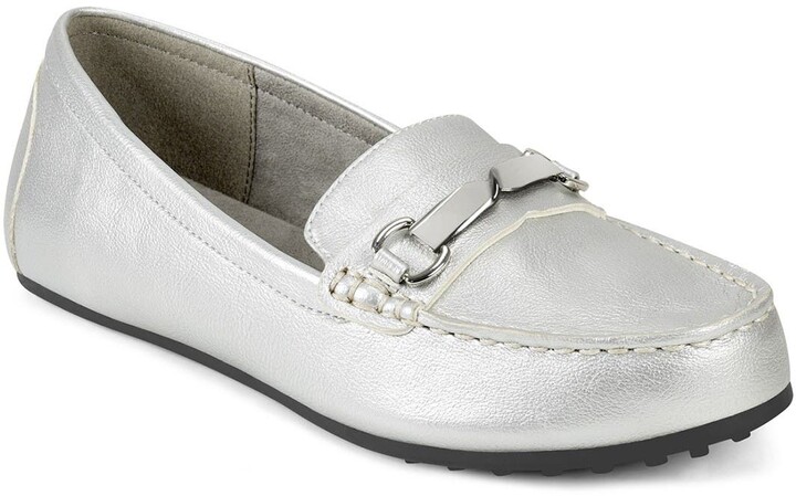 Women's wide width driving moccasins Clearance