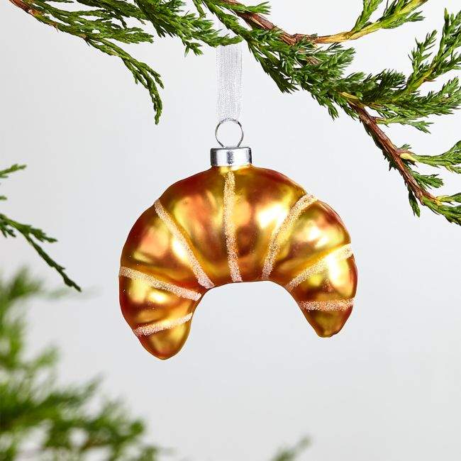 Croissant Ornament