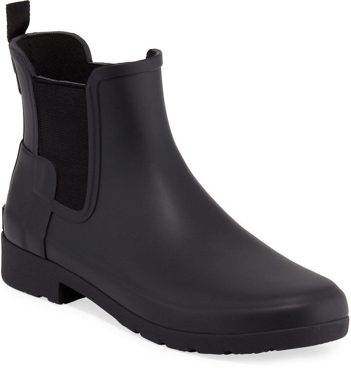 Hunter Original Refined Chelsea Rain Boots ShopStyle Activewear