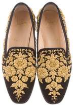 Thumbnail for your product : Christian Louboutin Academica Floral Loafers