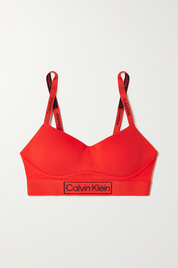 Calvin Klein Red Women's Bras | Shop the world's largest collection of  fashion | ShopStyle