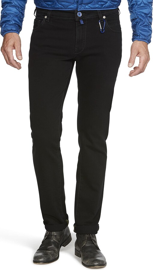 Meyer M 5 BY Men Pants M5 Slim Denim 96206 BlackBlack Super