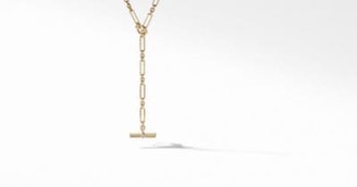 David Yurman Lexington Toggle Necklace In 18K Yellow Gold With