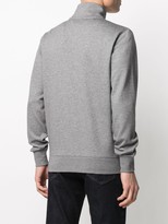 Thumbnail for your product : Tommy Hilfiger Logo Patch Zip-Up Jumper