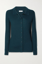 Thumbnail for your product : SABLYN Reign Ribbed Cashmere Cardigan