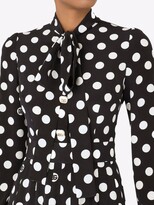 Thumbnail for your product : Dolce & Gabbana Polka-Dot Mid-Length Dress