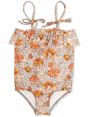Zimmermann Kids Andie floral swimsuit