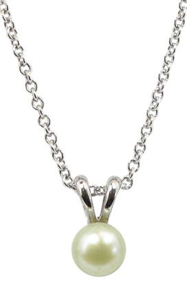 Honora Light Green Freshwater Pearl Necklace