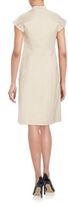 Thumbnail for your product : Lafayette 148 New York Isabella Stretch Cotton Mandarin Collar Dress