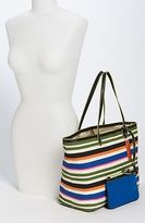 Thumbnail for your product : Steve Madden Steven by 'Small' Canvas Tote $78 purse / tote NEW nwd striped bag