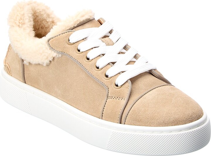 christian louboutin vieirissima leather sneaker