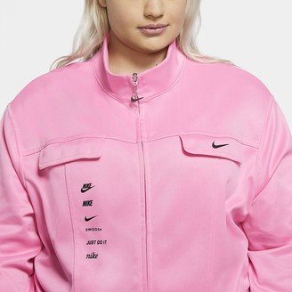Nike Women S Polyknit Jacket Plus Size Sportswear Swoosh Shopstyle Nike Women S Polyknit Jacket Plus Size Sportswear Swoosh Shopstyle