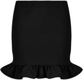 Thumbnail for your product : boohoo Ruffle Hem Micro Mini Skirt