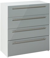Thumbnail for your product : Argos Home Atlas Gloss 2 Bedside & 4 Drawer Chest Set