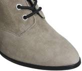 Thumbnail for your product : Office Attitude- Lace Up Block Heel Boot Taupe Suede