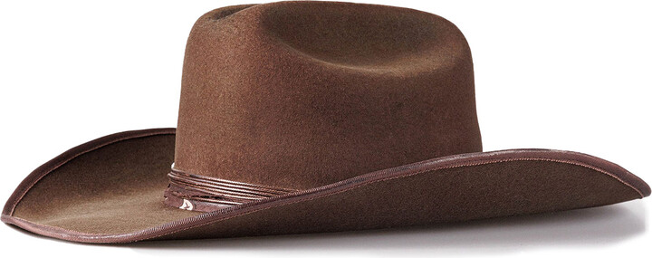 OTHER UK Women's Brown Cowboy Hat ShopStyle