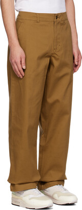 Nike Tan Embroidered Trousers