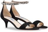 Thumbnail for your product : Prada crystal embellished sandals