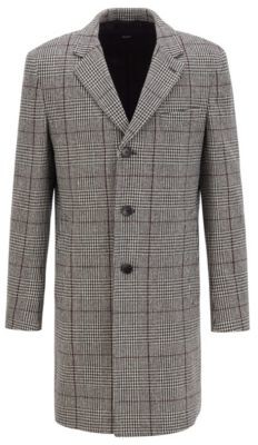 hugo boss checked blazer