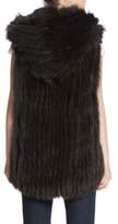 Thumbnail for your product : La Fiorentina Fox Fur Hooded Vest