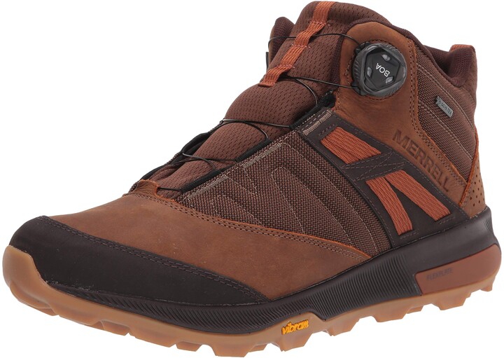 Merrell mens Zion Boa Mid Goretex® Hiking Boot ShopStyle Activewear