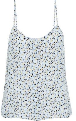 Equipment Printed Washed-silk Camisole