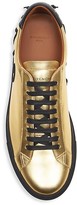 Thumbnail for your product : Givenchy Urban Street Metallic Leather Sneakers