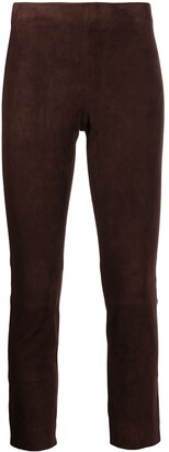 Vince Suede Cropped Trousers
