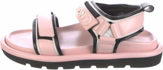 Louis Vuitton LV Monogram Fur Slides - Pink Sandals, Shoes - LOU511582
