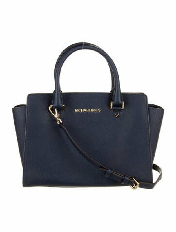 michael kors purse blue
