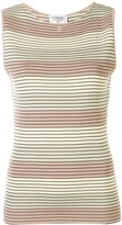Thumbnail for your product : Chanel Pre Owned 1998s CC border sleeveless knit tops