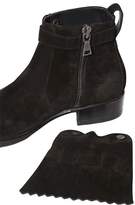 Thumbnail for your product : John Varvatos 30mm Fringed Suede Ankle Boots